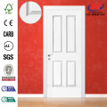 JHK-004P Belle moule Petite taille Entrée Soild Wood Whiter Primer MDF Door